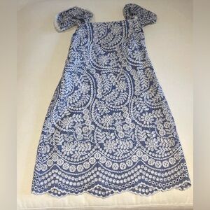 Alice + Olivia White Dress with Silver Zipper